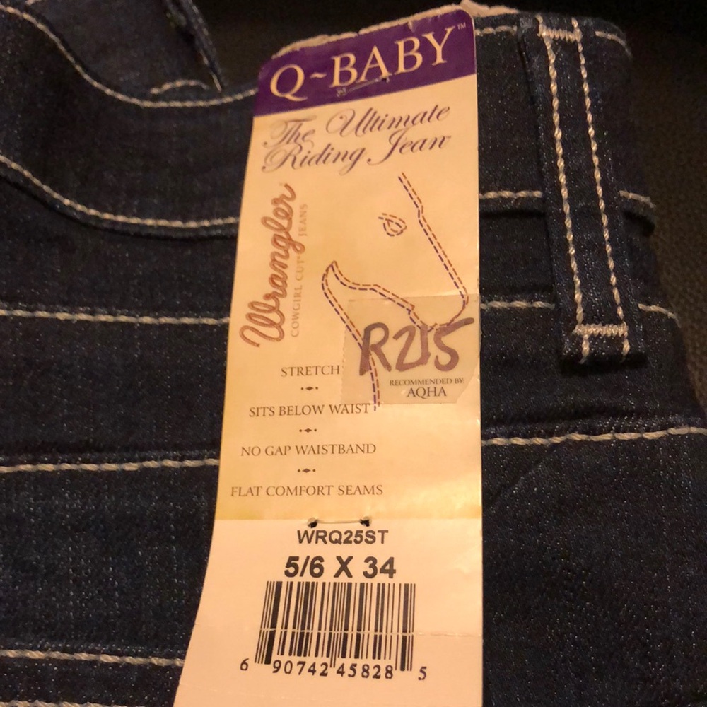 Wrangler Q-Baby Cowgirl Cut Jeans